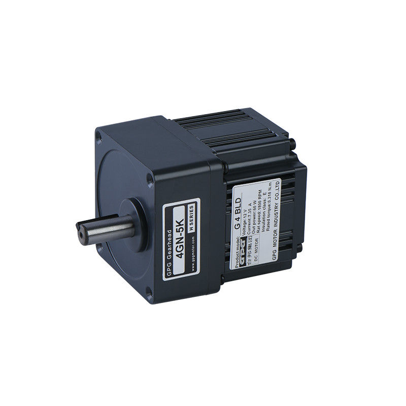 موتور دنده ای 40 واتی BLDC 12 ولت 24 ولت 1800 دور در دقیقه 3000 دور DC براشلس 2GN 3GN 4GN 5GU 6GU موتور دنده ای با زاویه راست موازی کرم GPG