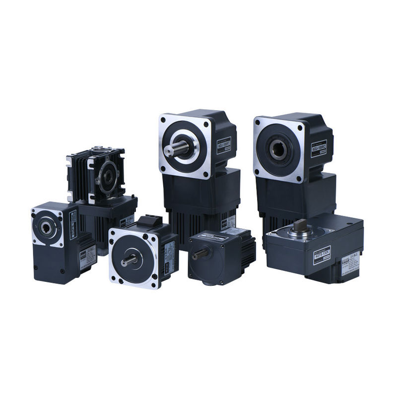 گیربکس 40 واتی 80 میلی متری براشلس DC 12 ولت 24 ولتی با گیربکس تخت توخالی 4GFS5-200K