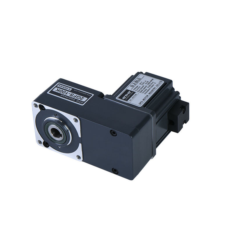 موتور دنده ای 40 واتی BLDC 12 ولت 24 ولت 1800 دور در دقیقه 3000 دور DC براشلس 2GN 3GN 4GN 5GU 6GU موتور دنده ای با زاویه راست موازی کرم GPG