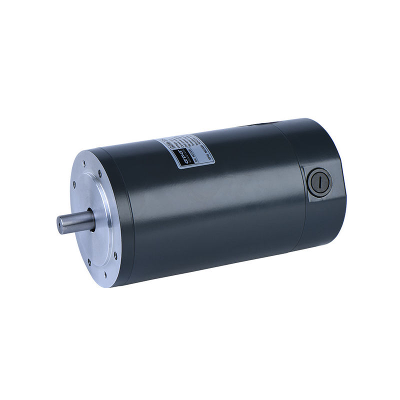 شفت گرد کلید محور موتور DC قدرت 30w 70mm 12v 24v Brush موتور Dc