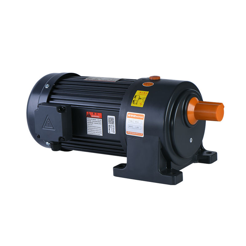 موتور گیربکس 3 فاز موتور الکتریکی 100 وات 0.125 اسب بخار با شفت 18 میلی متری گیربکس کاهشی