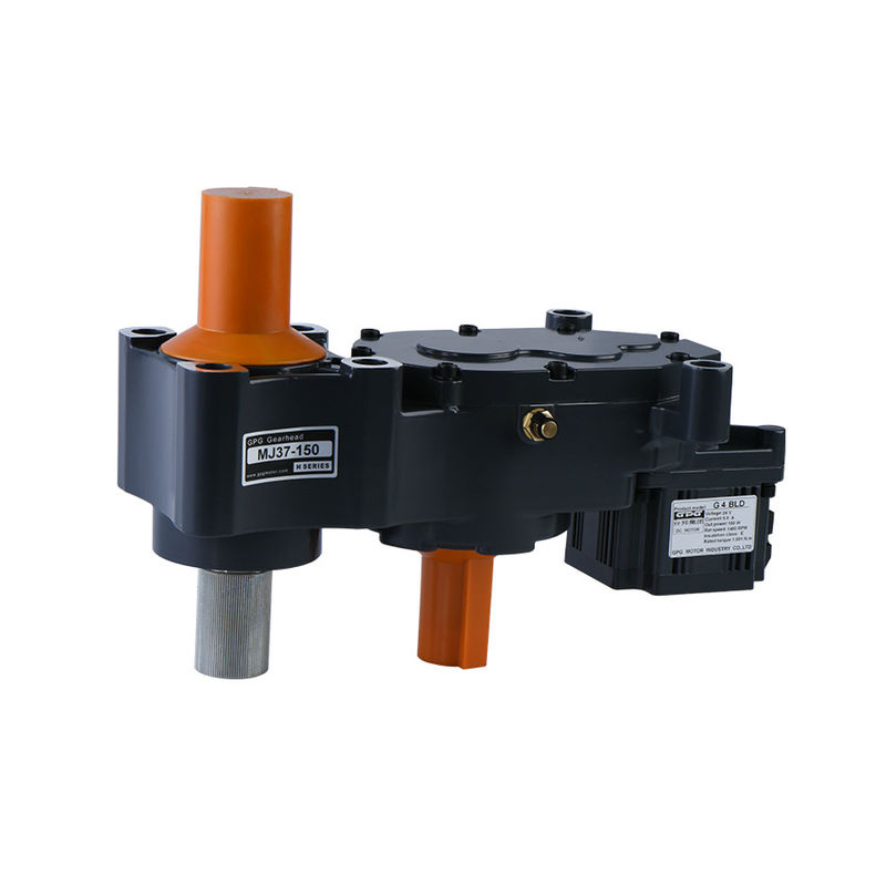 موتور BLDC گردان MJ37 G5BLD 24V 160W 1:75 گیربکس موتور مانع